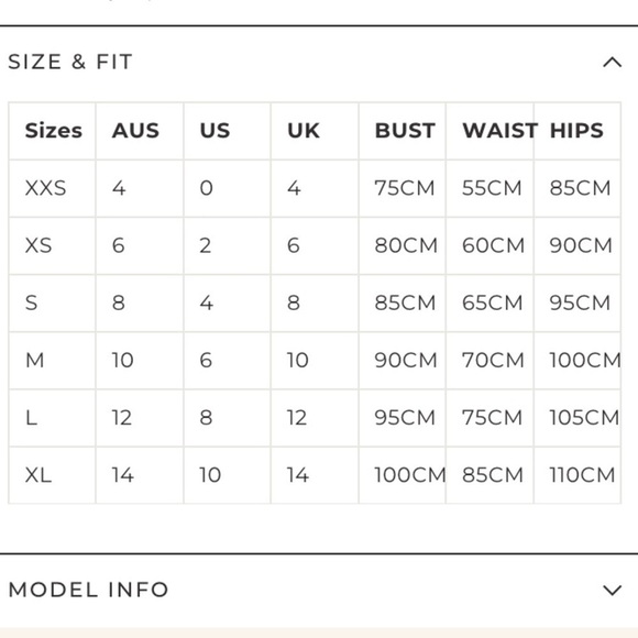 SABO Skirt-NWT Australian designed off white lined rayon/spandex mini Small/4. - Picture 10 of 17